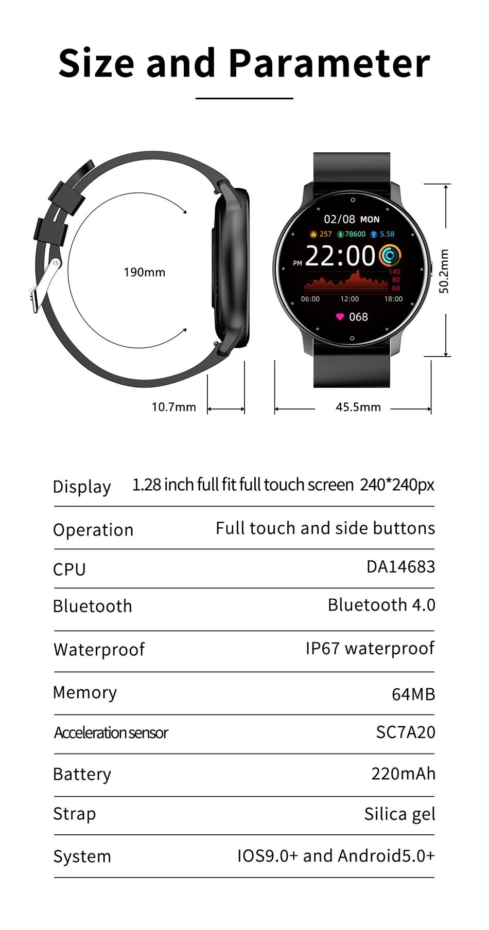 Smartwatch LIge