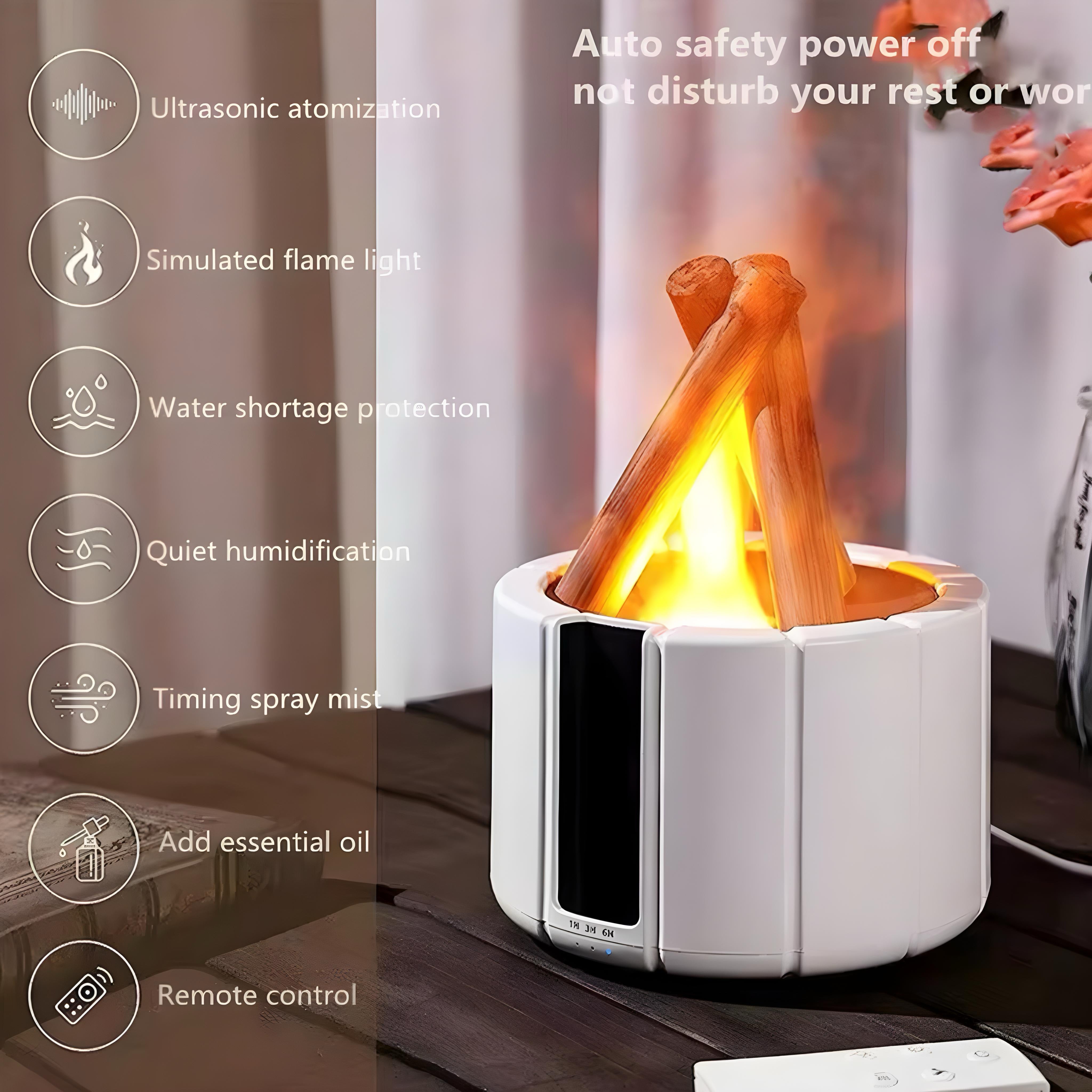 Humidificador de aire “hoguera” 