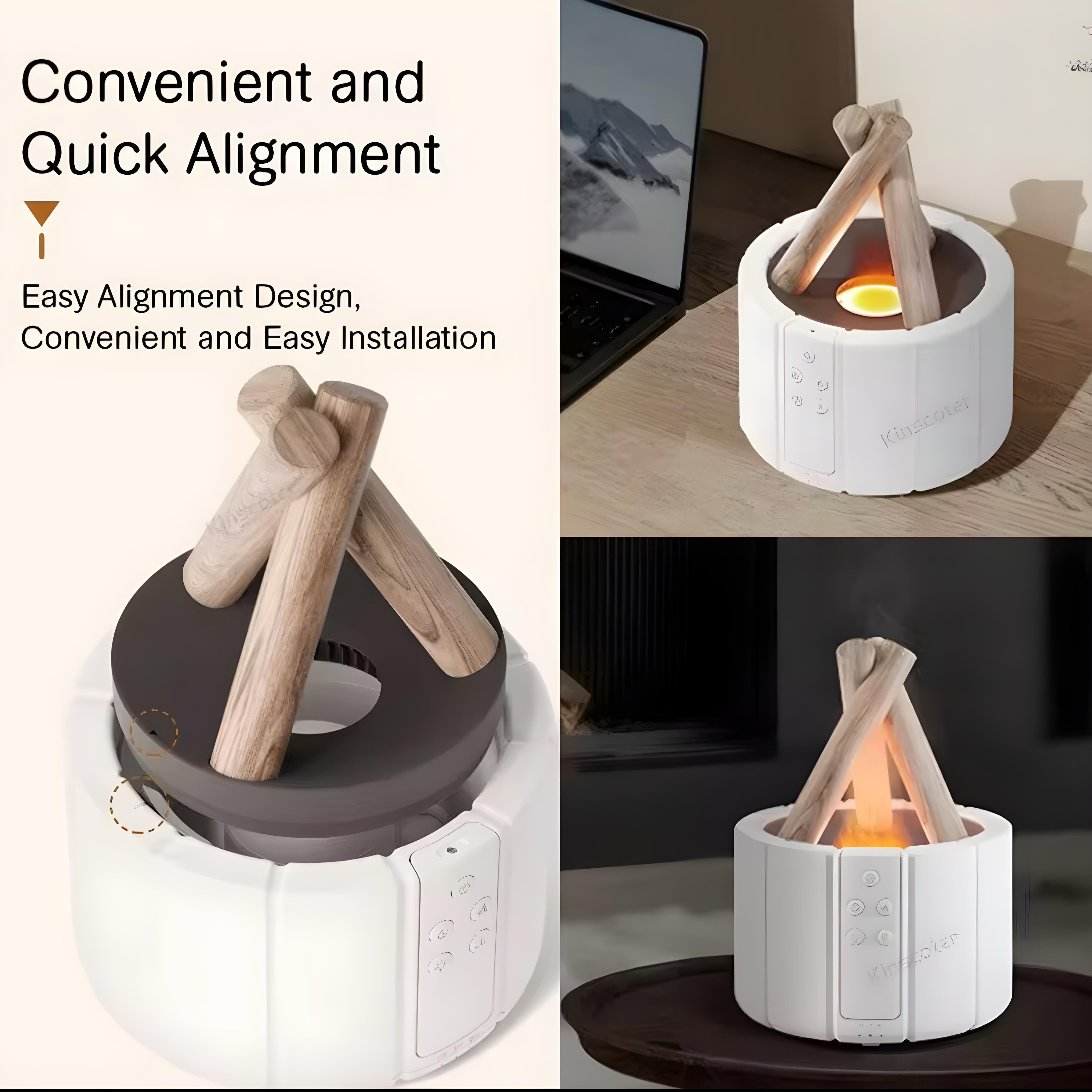 Humidificador de aire “hoguera” 